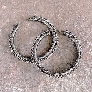 Bali Sterling Silver Hoops